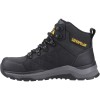 CAT Inductor Leather Safety Boots Metal Free ESD Black